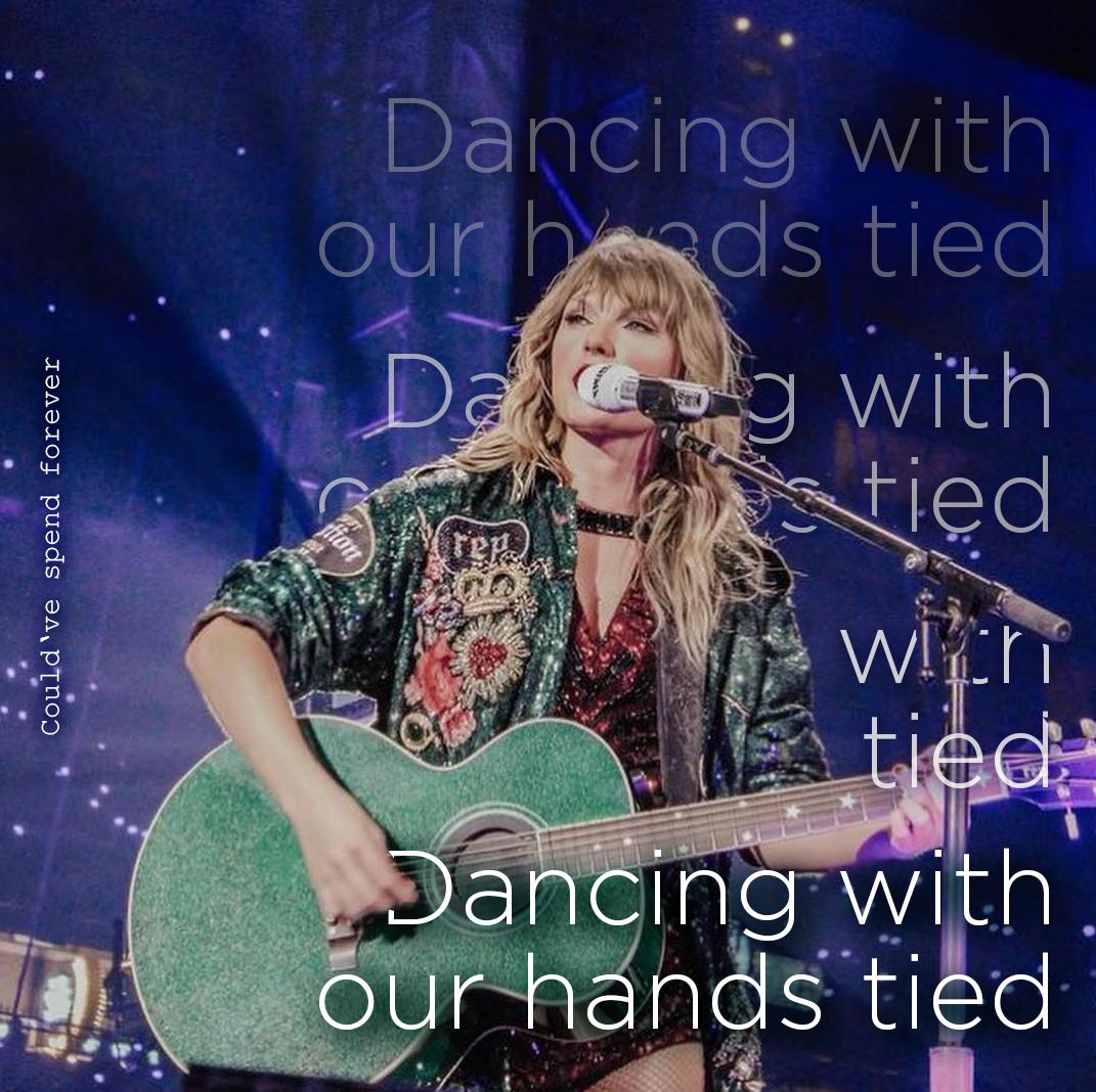 Dancing with Our Hands Tied（翻自 Taylor Swift） 