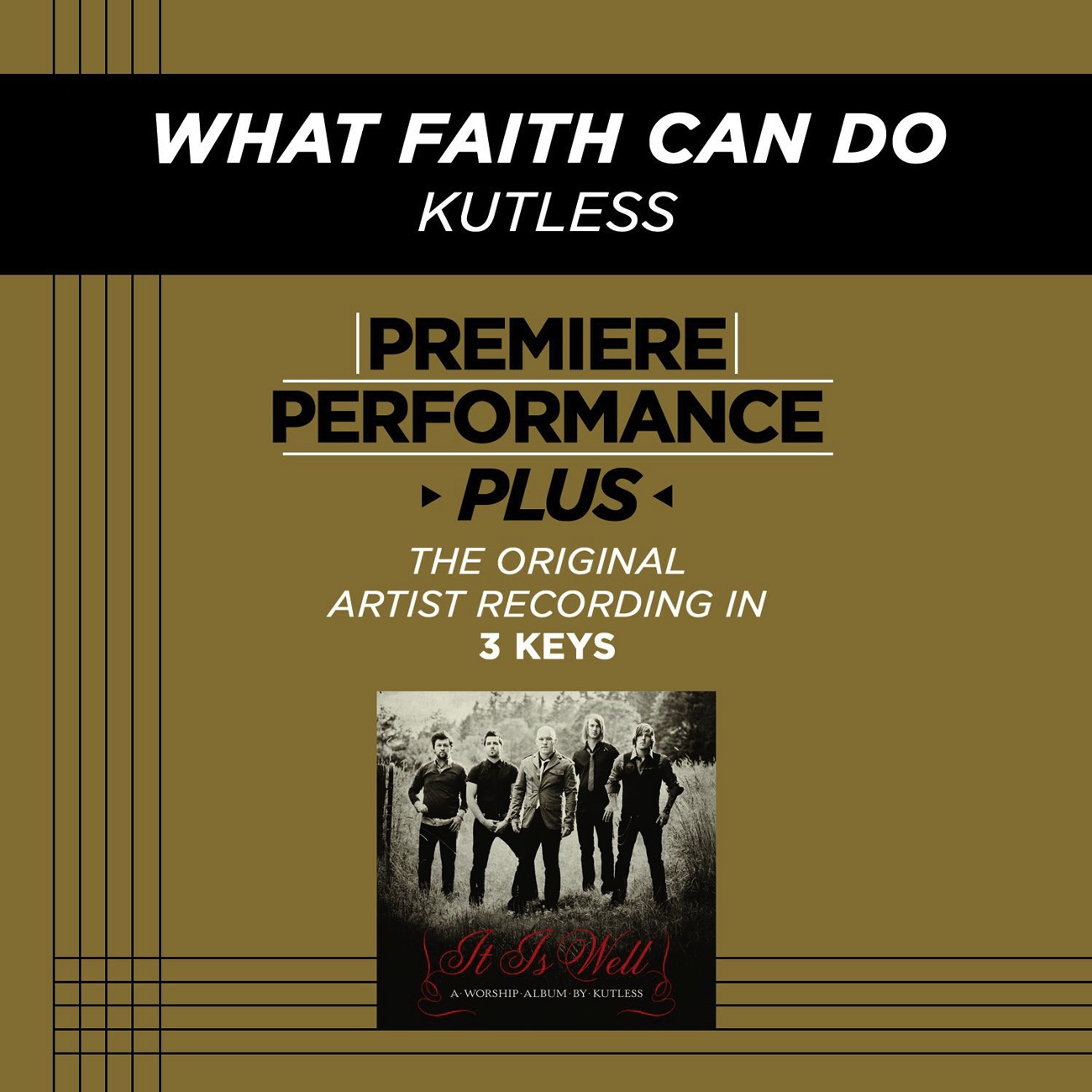 What Faith Can Do (Medium Key Performance Track With Background Vocals)