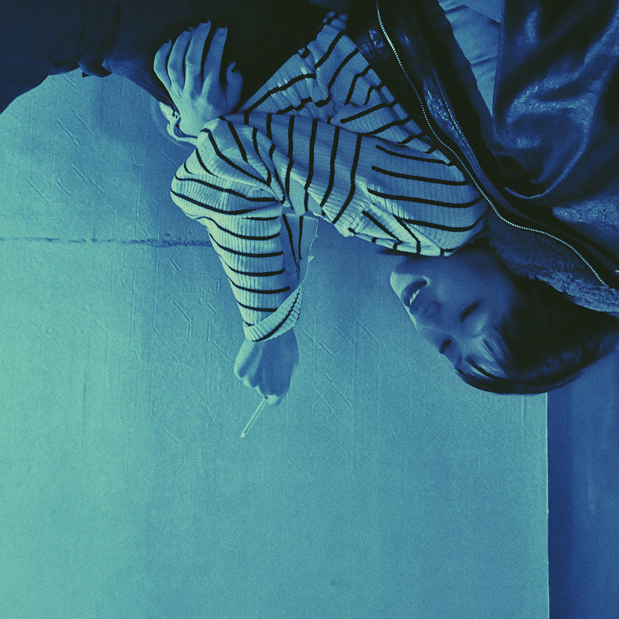 blue.