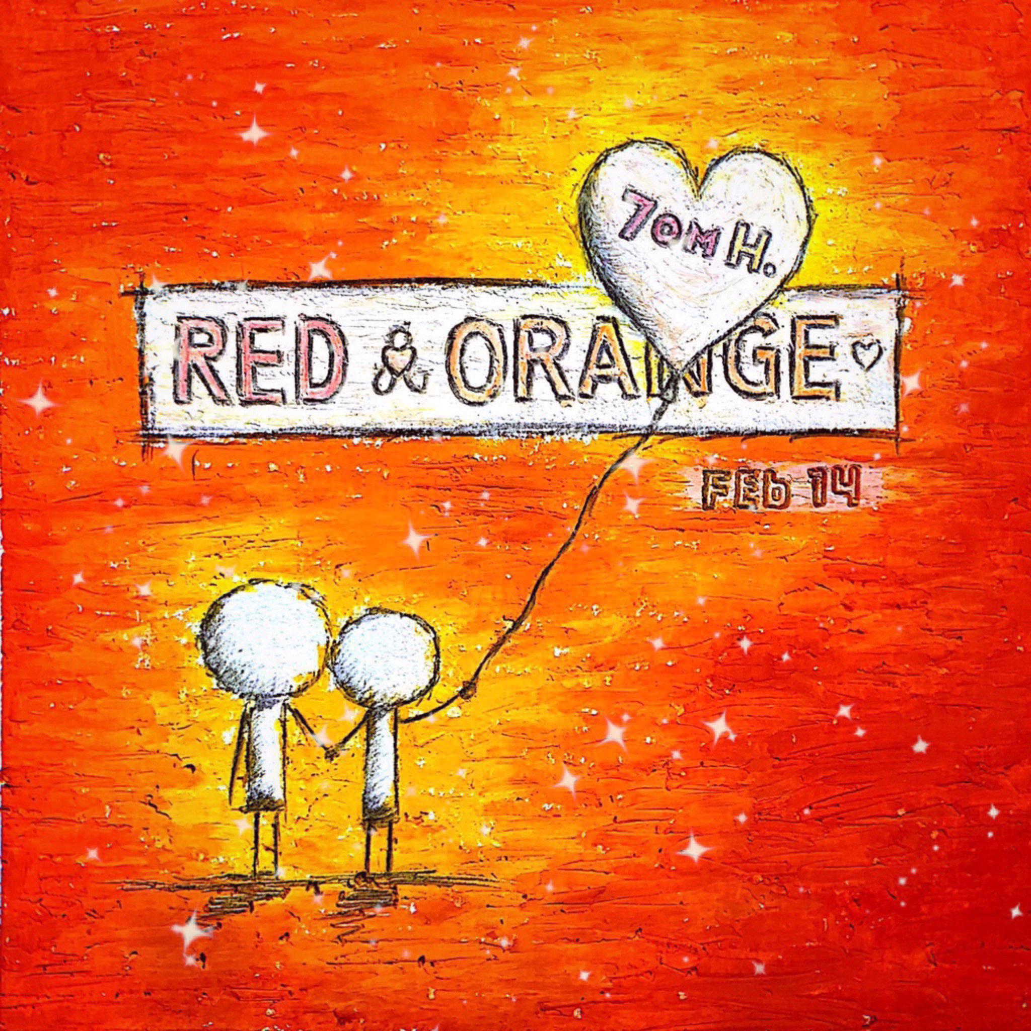 Red & Orange